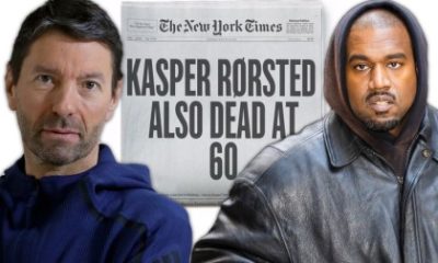 Kanye West has shared another grim post on Instagram, joking that Adidas CEO Kasper Rorsted is dead