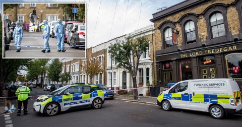 A 17-year-old boy stabbed to death during ‘mass brawl with machetes’ in East London
