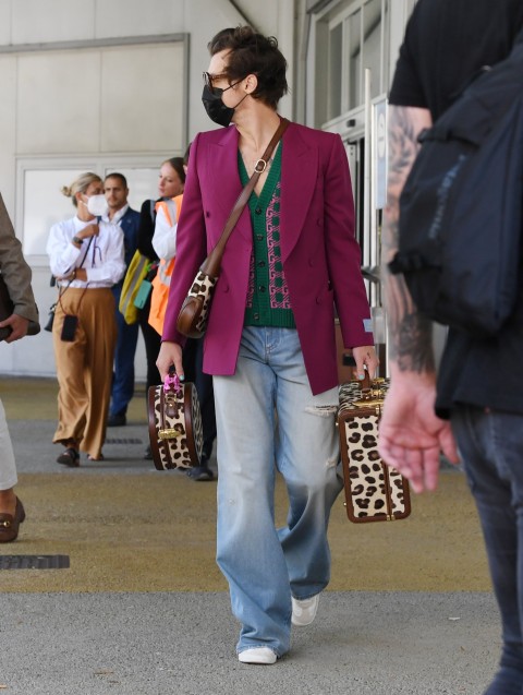 Harry Styles rocks up to Venice Film Festival for the premiere of Don’t Worry Darling amid controversy