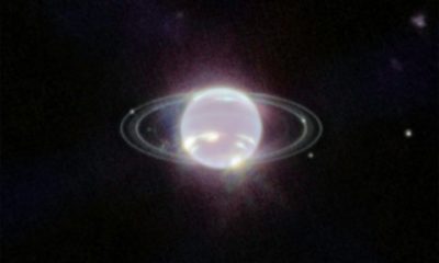 Neptune’s elusive rings pictured by the James Webb Space Telescope