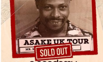 Asake sells out O2 London show, announces second show