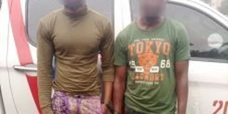 Police detain two people over an alleged rape of a 21-year-old woman in Lagos
