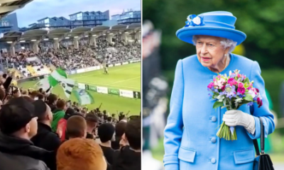 Shamrock Rovers fans celebrate Queen Elizabeth ll’s death with vile chant during game