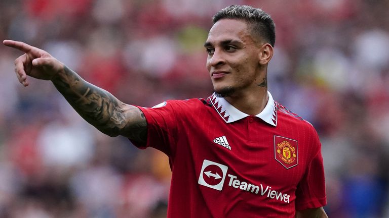 Antony marked his Manchester United debut with a well-taken goal against Arsenal on Sunday, becoming the first Brazilian to score on his Premier League bow for the club. The winger, who arrived from Ajax in an £81.3million (€95m) deal, latched onto Marcus Rashford’s well-timed pass to slot home after 35 minutes, handing the Red Devils a 1-0 lead at Old Trafford. Antony became the ninth Brazilian player to appear for United in the Premier League. At the age of 22 years and 192 days, Antony’s goal made him the youngest Brazilian to score on his Premier League debut for any team. Casemiro became the eighth Brazilian to appear for United in the competition last month after joining from Real Madrid, but the midfielder is still awaiting his first start for the club. Antony was United’s most costly addition in a busy transfer window, having joined the likes of Christian Eriksen, Tyrell Malacia, Lisandro Martinez, Casemiro and Martin Dubravka in making the switch to Old Trafford.