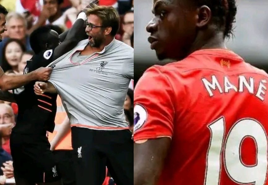 Jurgen Klopp et Sadio Mane _ allnaijaentertainment