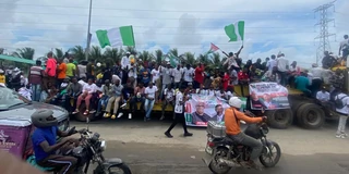 Charly Boy and others lead LP 4m persons’ march for Obi in Lagos