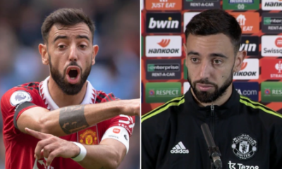 Bruno Fernandes responds to claims he berated Manchester United team-mates