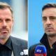 Gary Neville previews the Premier League match as Jamie Carragher predicts Liverpool vs Manchester City