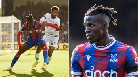Wilfried Zaha criticizes Reece James in deleted social media post after Chelsea win