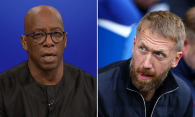 Ian Wright criticises Graham Potter’s use of two Chelsea players