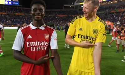 Aaron Ramsdale makes prediction about Bukayo Saka at World Cup