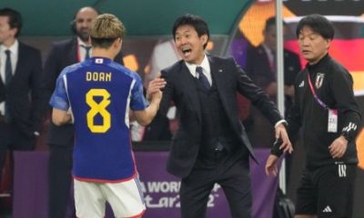 Germany lost to Japan 2-1 in a "historic" World Cup match