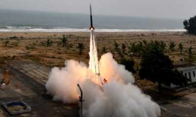 India launches its first rocket of its own design