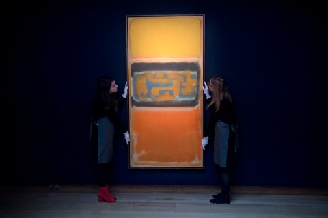 A piece by Mark Rothko, a famed American artist Russell is hoping to play next year