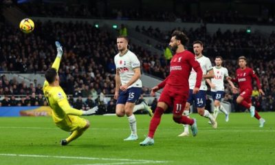 Salah keeps Liverpool's top-four chances alive after beating Spurs