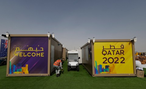 The latest accommodation for supporters is completed in Qatar