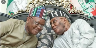 Atiku breaks silence on Ortom's indicated support for Peter Obi