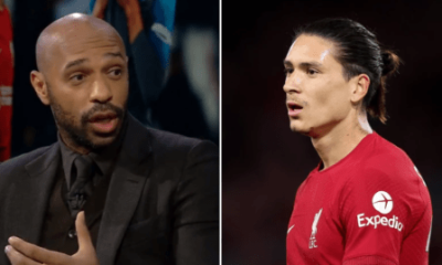 Thierry Henry reveals Darwin Nunez's mistake in Liverpool