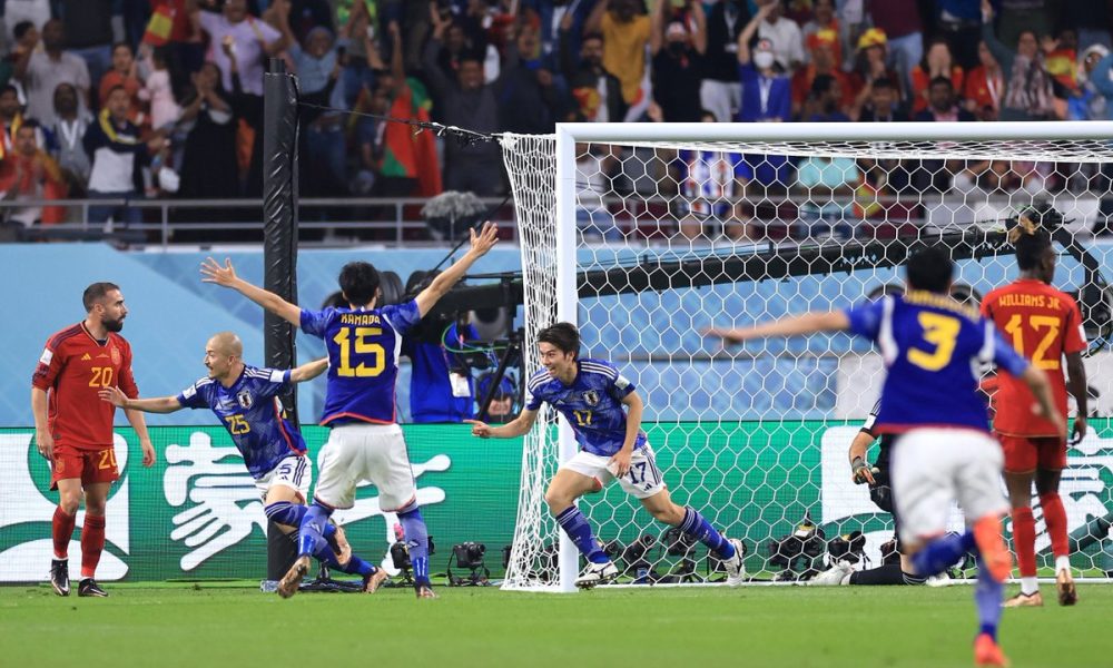 FIFA World Cup 2022: Japan shock Spain to top Group E