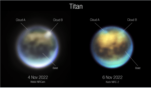 Titan is the only moon in the solar system other than Earth that currently has rivers, lakes, and seas