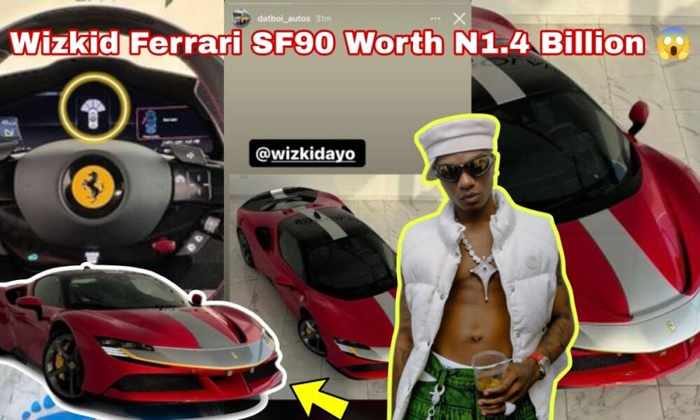 Wizkid Paid N1.4B For Ferrari - Dealer