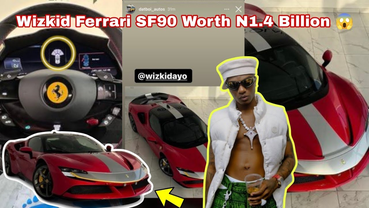 Wizkid Paid N1.4B For Ferrari - Dealer