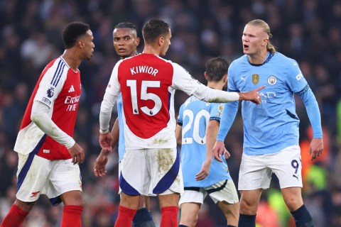 Ian Wright labels Erling Haaland a ‘coward’ after key incident in Arsenal clash