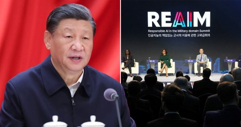 China refuses to ratify a deal that bans AI from controlling nuclear weapons.