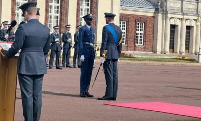 Nigerian Air Force Officer Gets Sword Of Honour In UK College