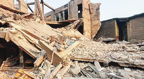 UNIBEN: No life lost in collapsed building — Management