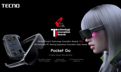 Tecno Pocket Go recognized for award-winning innovation in AR gaming