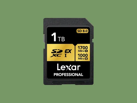 Lexar introduces the world’s first SD 8.0 card, but it's too speedy for current cameras