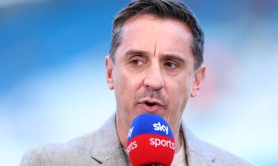 Gary Neville makes new Premier League title prediction following Arsenal vs Liverpool