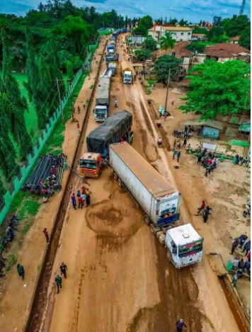 Bad Oyo-Ogbomoso road