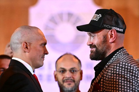 Oleksandr Usyk and Tyson Fury slammed over ‘painful’ press conference