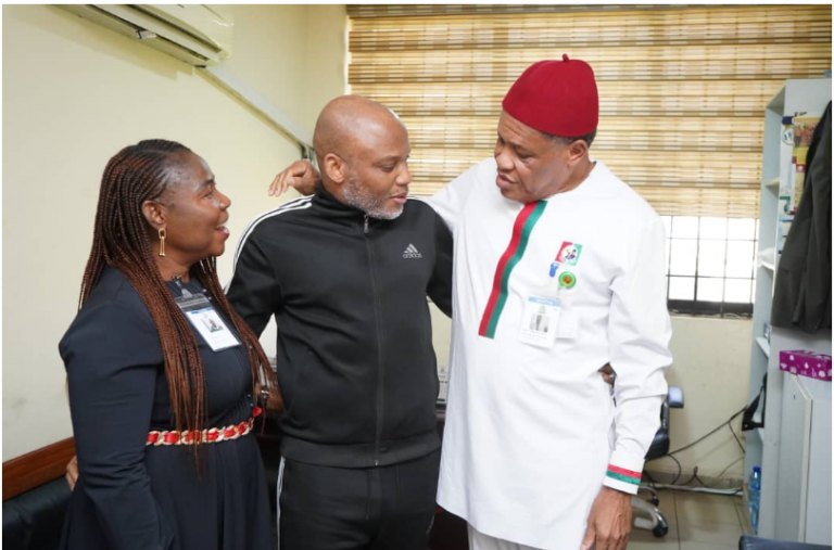 Rep commends DSS for providing Kanu’s healthcare needs after visiting IPOB leader