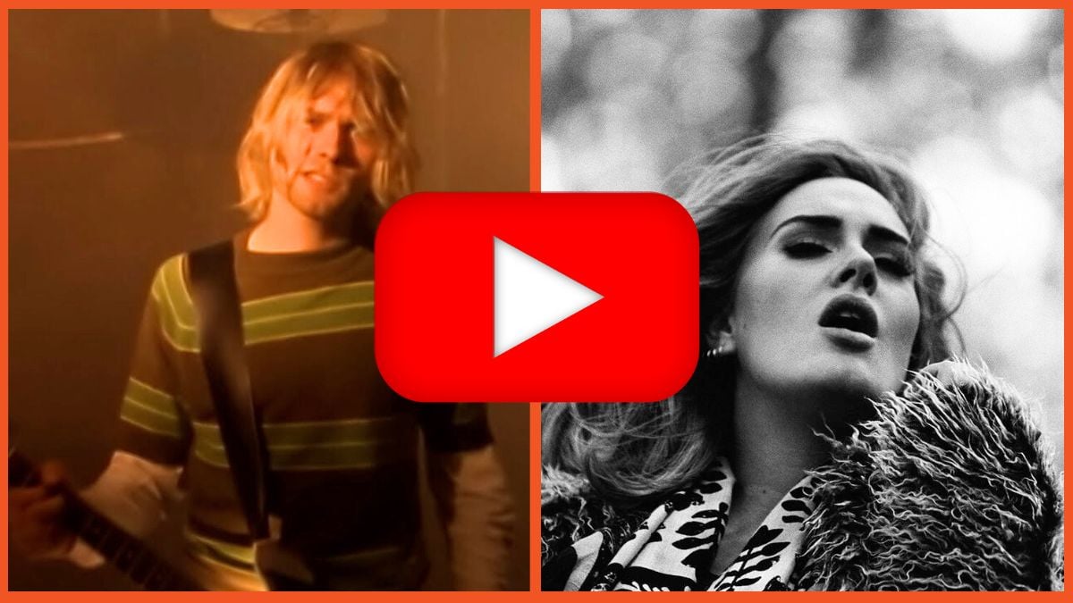 Why you can’t watch Adele and Nirvana videos on YouTube