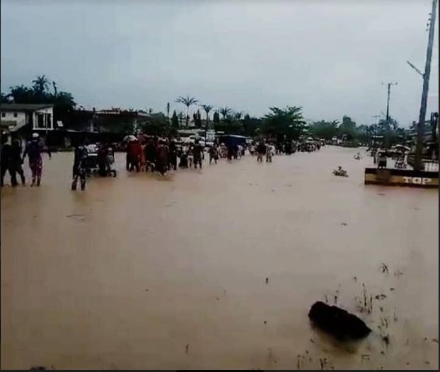 The government orders evacuation as Ondo suffers greatly by flooding