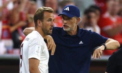 Harry Kane reacts to Thomas Tuchel link with England manager job