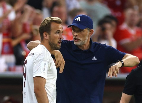 Harry Kane reacts to Thomas Tuchel link with England manager job