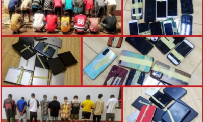 EFCC Arrests 44 suspected internet fraudsters in Enugu, Anambra States