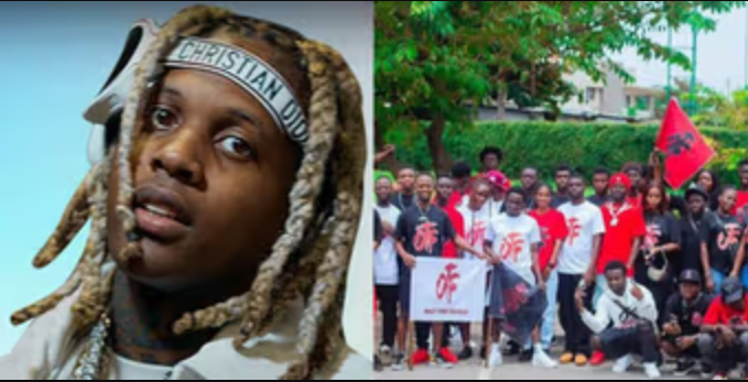 American rapper Lil Durk's fans in Ghana take to the streets to call for his release