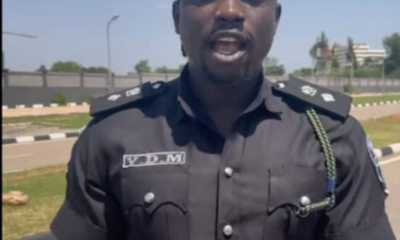 VeryDarkMan apologises for using police uniform