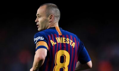 Real Madrid honors Andres Iniesta following his retirement