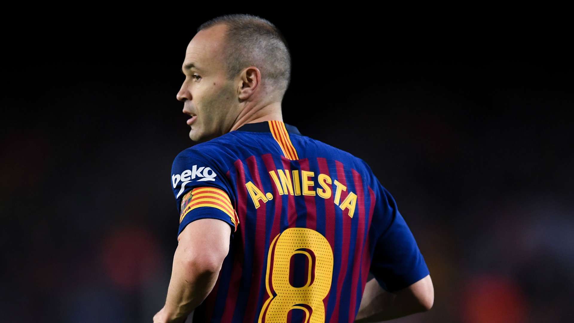 Real Madrid honors Andres Iniesta following his retirement