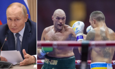 Tyson Fury compared to Vladimir Putin following foul-mouthed outburst before of Oleksandr Usyk's rematch