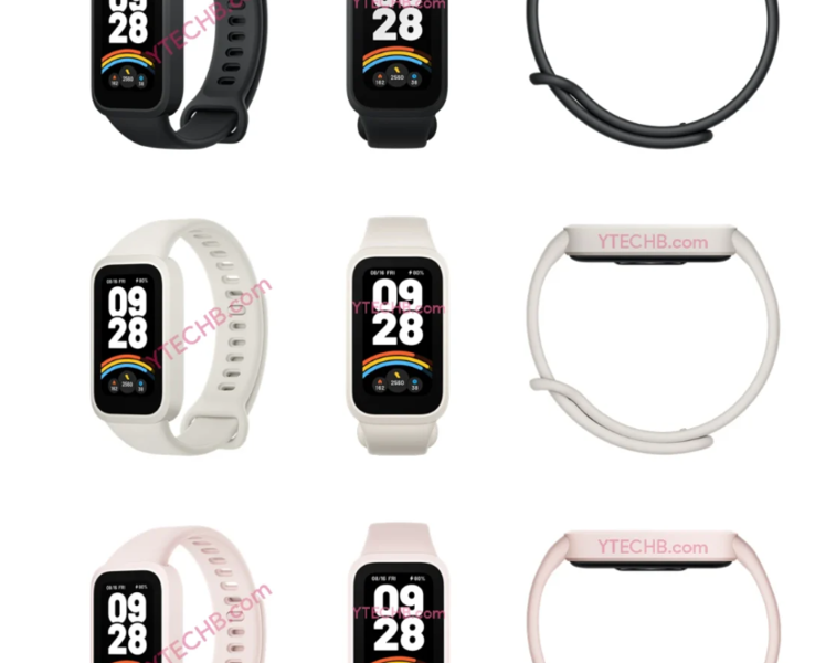 Leak reveals potential design of new Xiaomi affordable fitness band