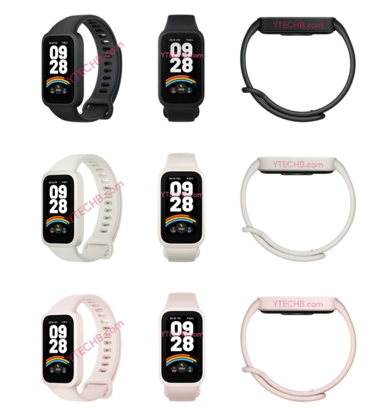 Leak reveals potential design of new Xiaomi affordable fitness band