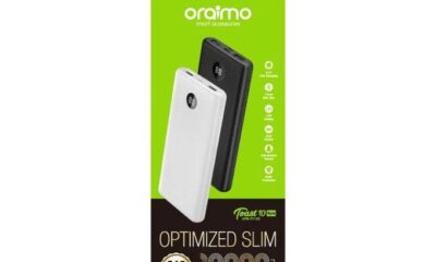 Oraimo Toast 10 Byte 10000mAh 10.5W Power Bank