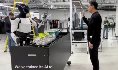 Tesla Optimus robot can now use AI to communicate as well as build a hive mind and charge itself